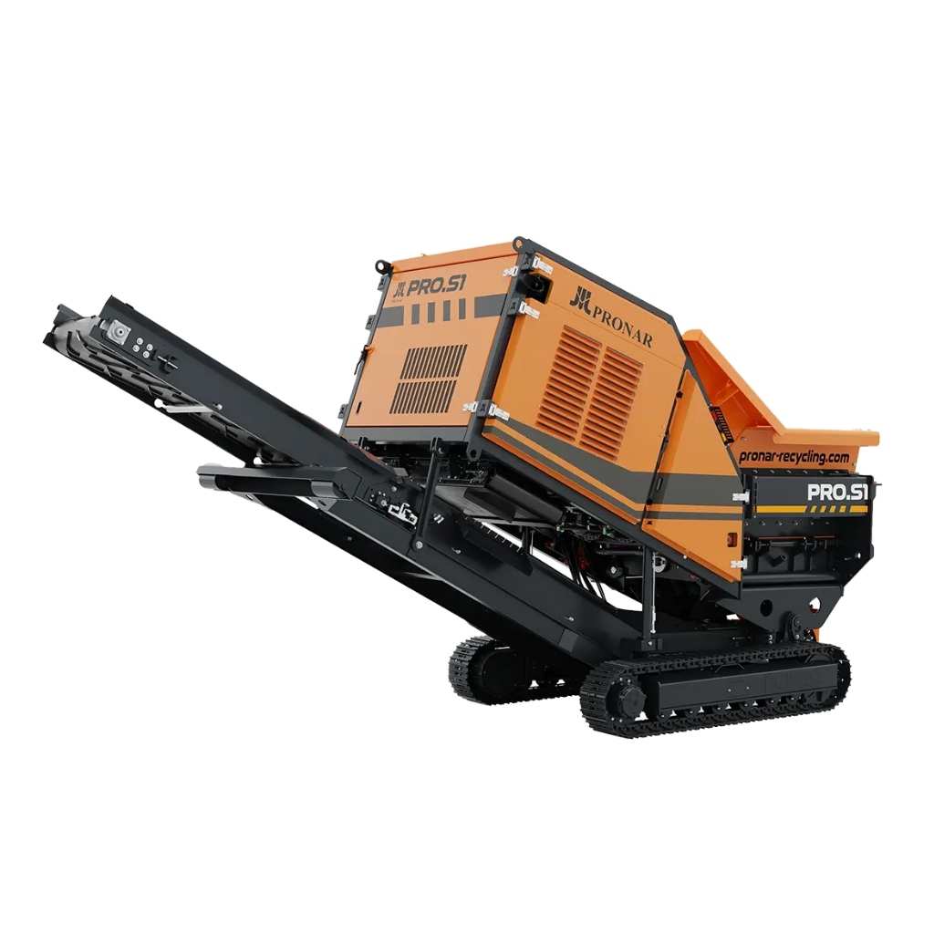 Tocător Deșeuri cu Două Axe Pronar PRO S.1