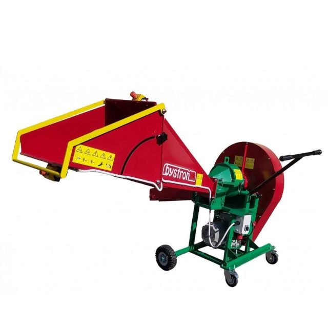 Tocător crengi cu motor electric Bystron