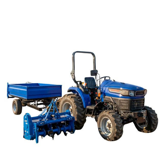 Set complet Farmtrac – Tractor, Remorcă și Freză de Sol – 10500€ 🚜🌾