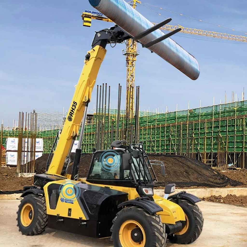 Încărcător frontal RIPPA RH35 – imagine 4