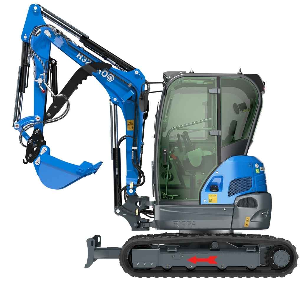 Mini excavator Rippa R32 Pro – imagine 2