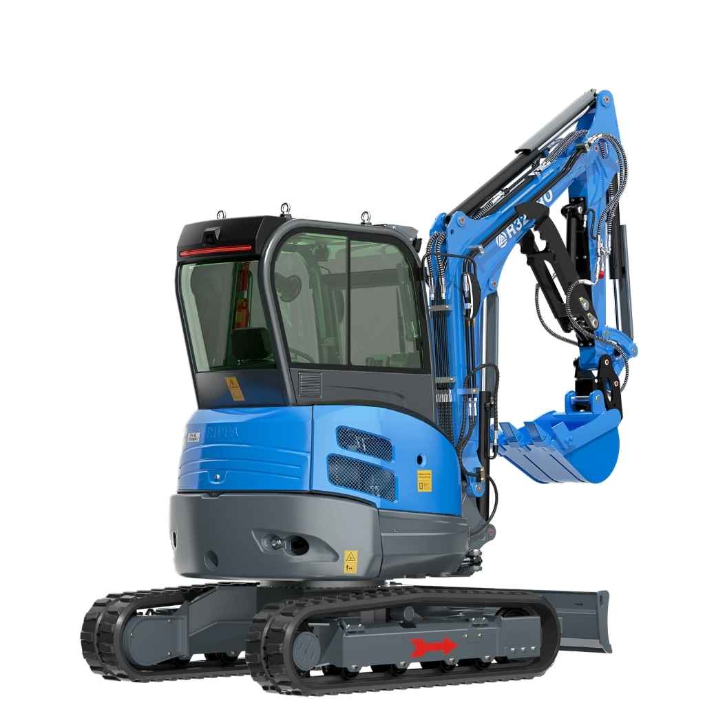 Mini excavator Rippa R32 Pro – imagine 4